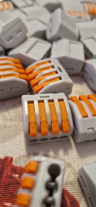 Clemas rápidas con palanca | Conectores empalme