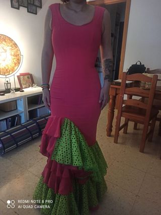 Traje de flamenca