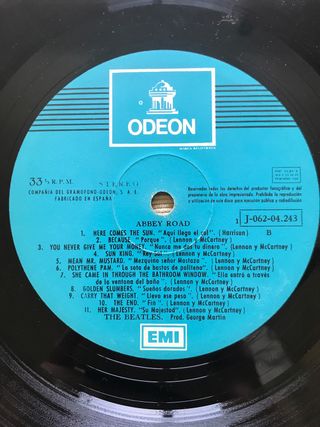 THE BEATLES “Abbey Road”