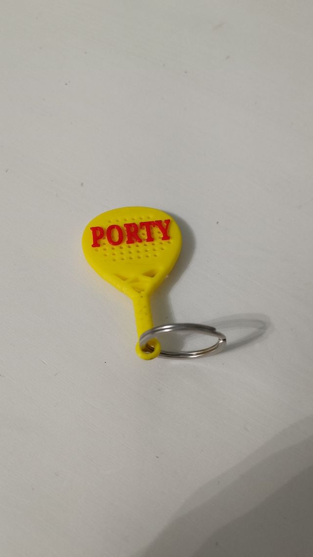 Llaveros de pádel personalizados