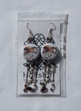 Pendientes de chapas beershoter