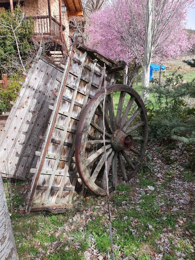 Carros y ruedas carro antiguas