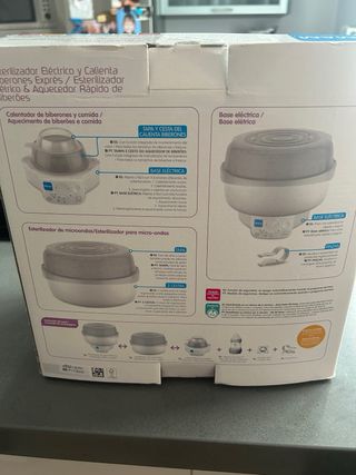 Esterilizador electrico y calentador 