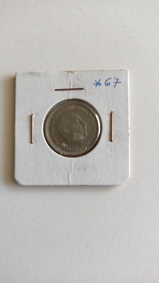 Monedas Franco 5ptas *63, 67, 70, 71, 74