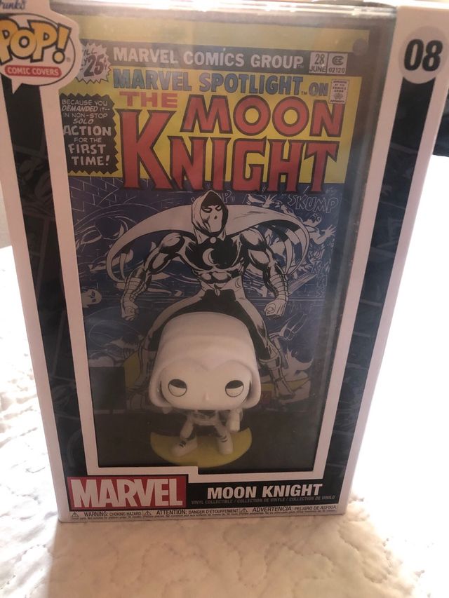 Funko POP Moon Knight 08 Marvel Cómics Cover