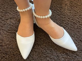 Zapato plano novia