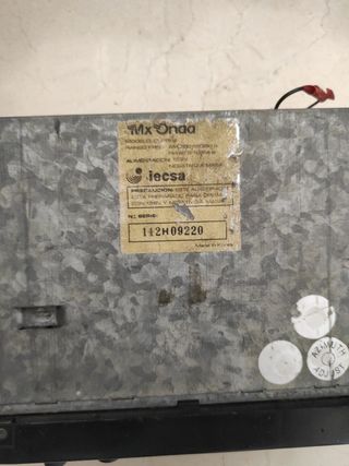 Radio MX onda Auto radio cassette