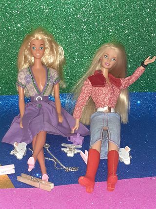 Barbie Vintage '70 in lilla Fashion Barbie