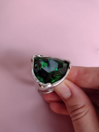 Anillo Uno de 50 ,  Verde 