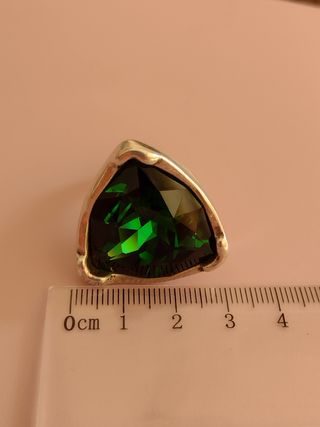 Anillo Uno de 50 ,  Verde 