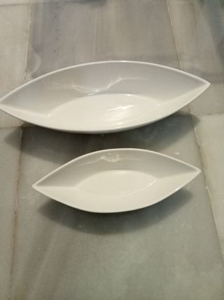 Bandejas porcelana