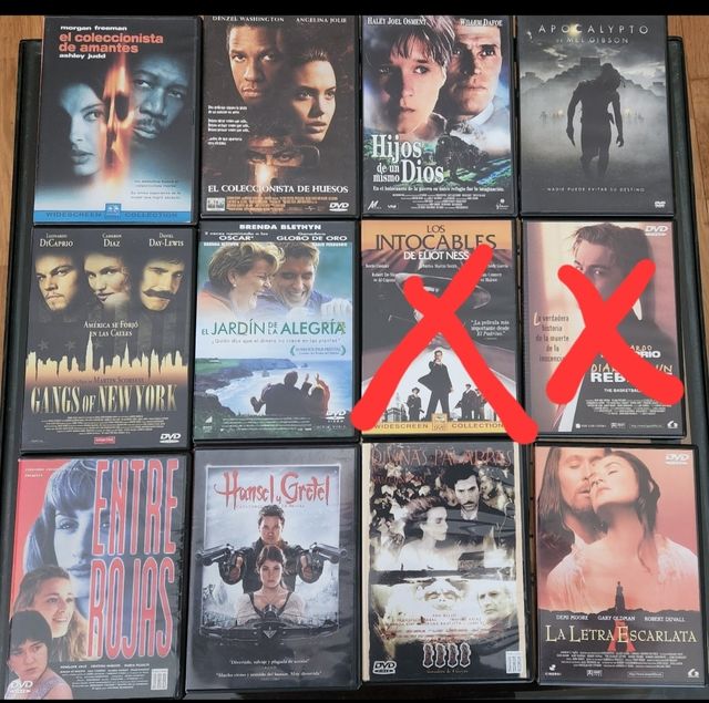 DVD distintos géneros