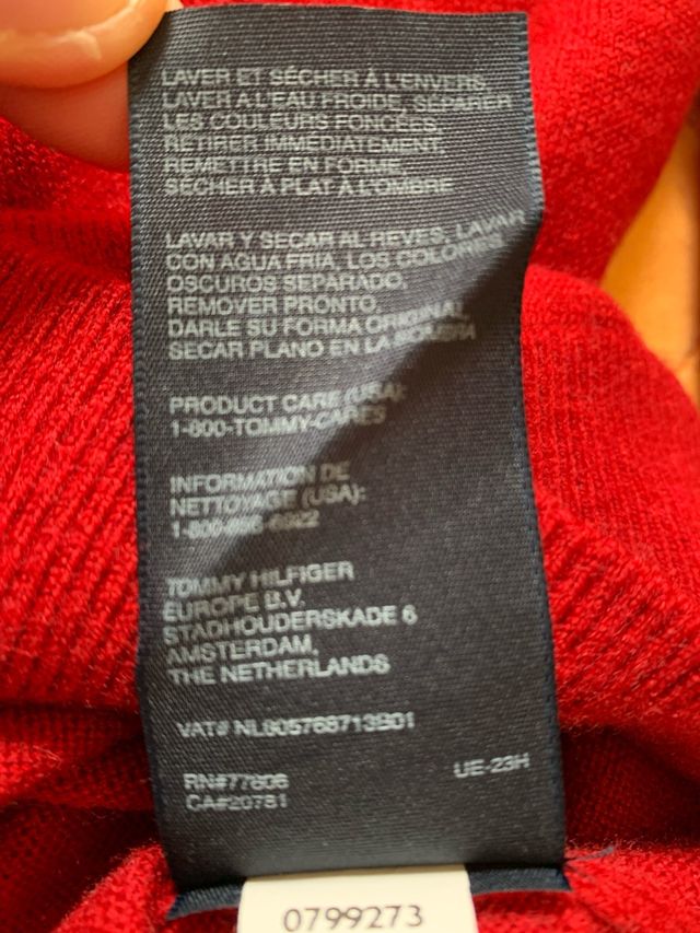 Maglione uomo, Tommy Hilfiger, S, nuovo