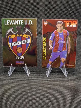 Lote 97 cromos Levante