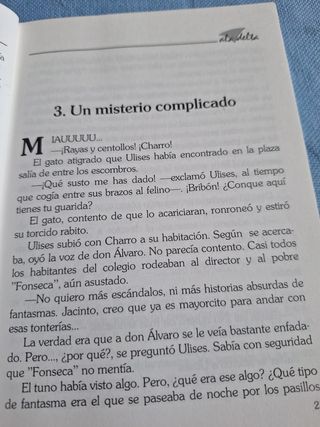 Libro El Misterio del colegio Embrujado