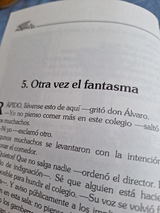 Libro El Misterio del colegio Embrujado