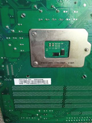 Placa base con procesador I7