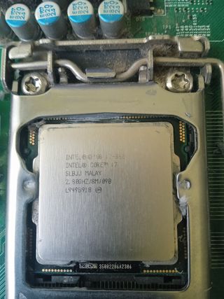 Placa base con procesador I7