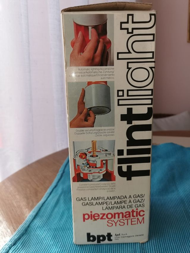 lampara de gas vintage