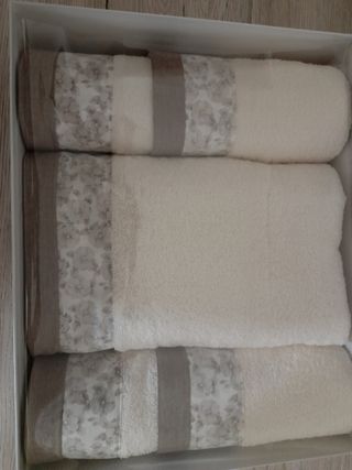 Completo bagno 5 pezzi color panna