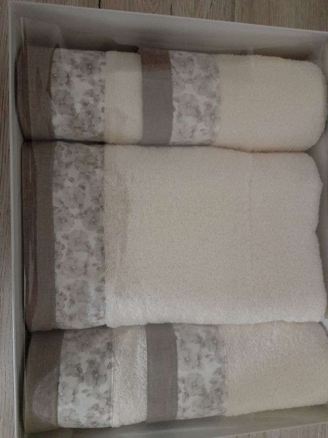 Completo bagno 5 pezzi color panna