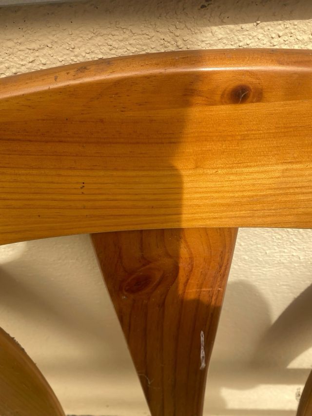 Cabecero de pino de 1 metro