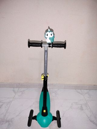 Patinete 3 ruedas con timbre