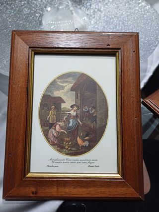 Quadrettini piccoli con cornice e stam.