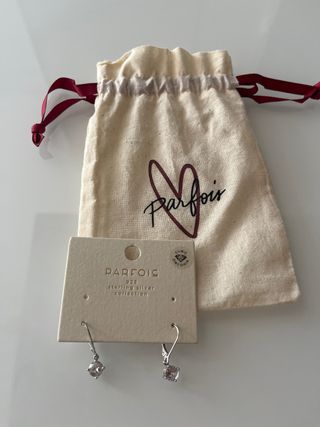 Pendientes plata parfois