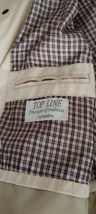 Giacca uomo color panna