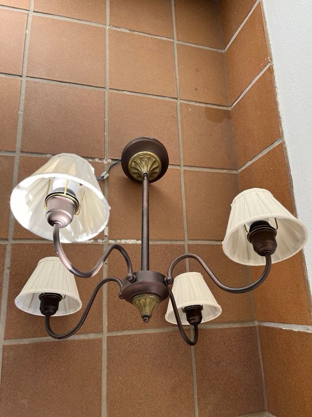 Lámparas de techo de salón y dormitorio