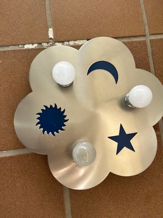 Lámparas de techo de salón y dormitorio