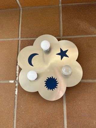 Lámparas de techo de salón y dormitorio