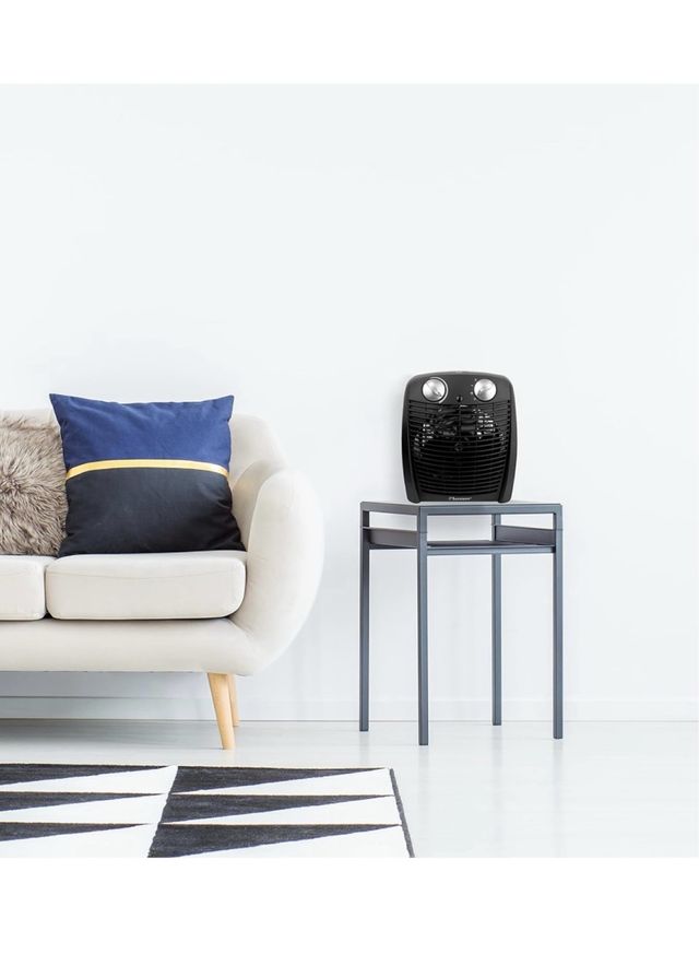 Calefactor Bestron, 1000/2000 Vatios, Negro