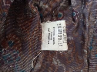 Chaqueta de piel y ante Blas Oliver 