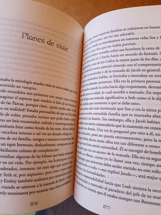 Amanecer. Saga Crepúsculo