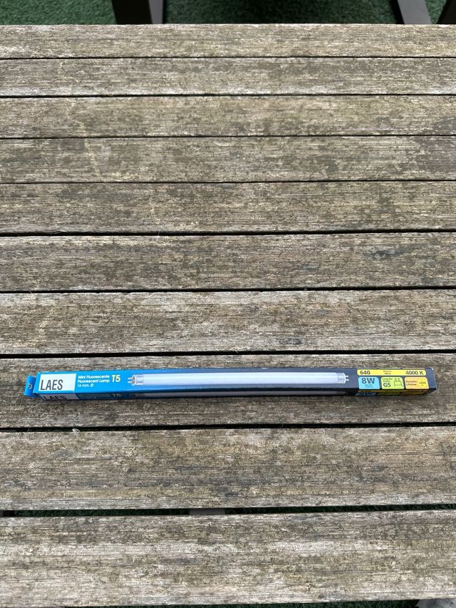 Mini fluorescente blanco