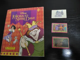 Cromos Jorobado de Notre Dame Panini