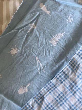 Funda de edredon y almohada cuna