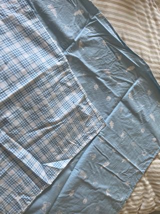 Funda de edredon y almohada cuna