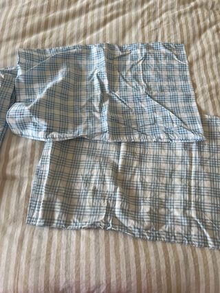 Funda de edredon y almohada cuna