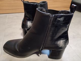 Botines negros