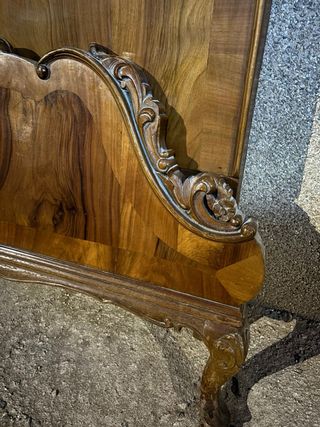 Cabecero y piecero antiguos