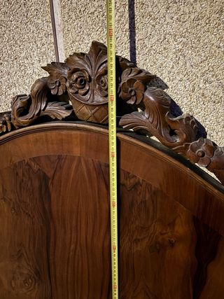 Cabecero y piecero antiguos