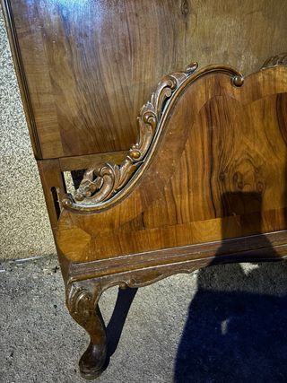 Cabecero y piecero antiguos