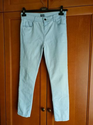 Pantalón claro Skinny 40 como nuevo