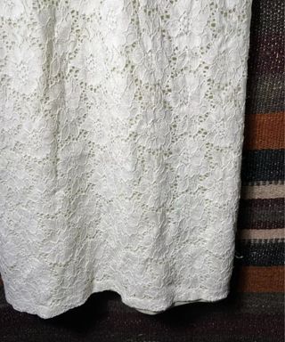 Vestito Pizzo Ralph Lauren Bianco Avorio