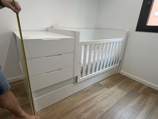 Cuna convertible Komber Alondra