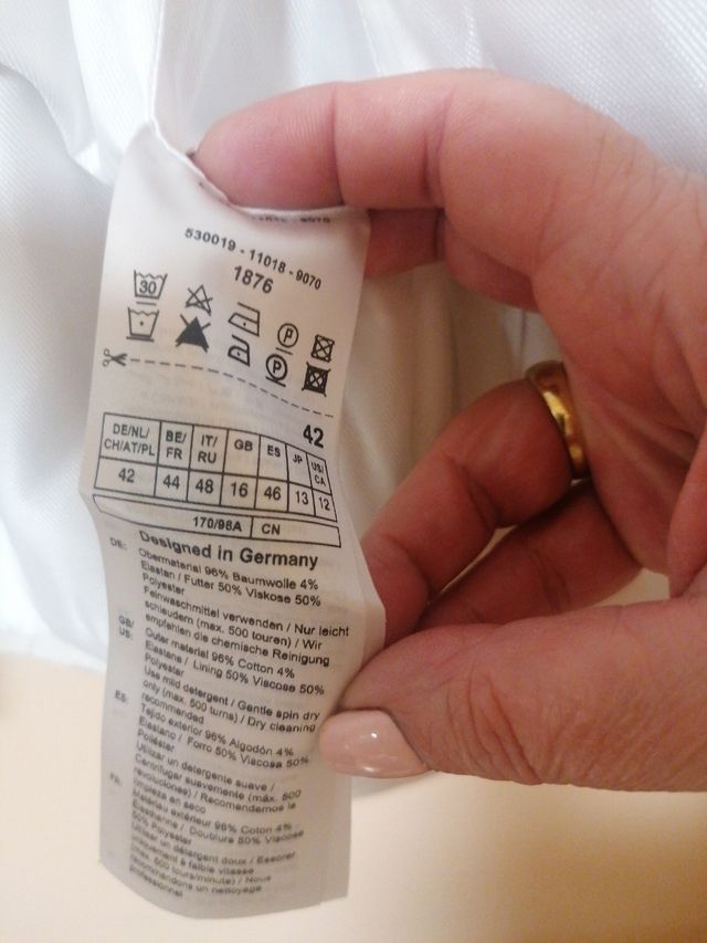 Traje chaqueta Taifun