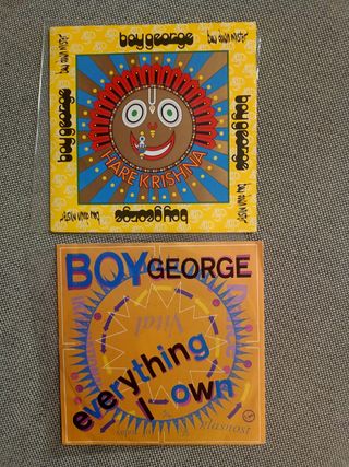 lote 6 singles vinilo CULTURE CLUB